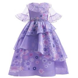 Girls Kids Short Sleeve TV Movie Costume Encanto Cosplay Dresses for Hallow Christmas