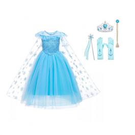 New Arrival children TV movie costumes for Halloween Christmas Girl Summer Elsa Princess Cosplay Party Dress