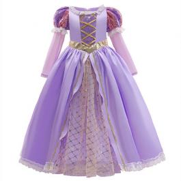 New Arrival Little Girl Embroidery Dress Party Gown Big Bow Sequin Costume Girls Frocks Party Dress