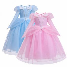 Children Princess Dress up kids girl party dress TV&Movie Costume Christmas Halloween costume baby princess dress