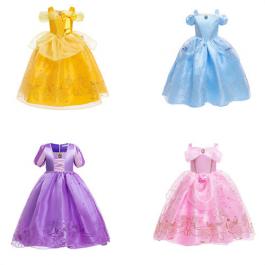 Hot Sale Halloween TV & movie Costume Princess Rapunzel Aurora princess Cosplay Dresses up