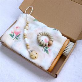 Customize Newborn Baby Towel Gift Set Free-matching Baby Clothes Gift Set Baby Shower Gift Set