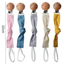 Cotton Pacifier Clip Muslin Macrame Pacifier Clip Cute Infant Baby Pacifier Chains