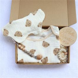 Summer Baby Sleeping Bag Cotton Baby Bib And Teether Toy Baby Gift Sets Newborn